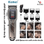 Kemei KM-1550 Professional Hair Clipper and Beard Trimmer Salon Series for Men - Image 2