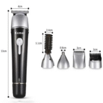 Kemei KM-1015 Professional 10 in 1 Super Multi-grooming Kit Shaver Trimmer for Men - Image 10
