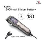 Kemei KM-1550 Professional Hair Clipper and Beard Trimmer Salon Series for Men - Image 4