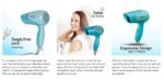 Panasonic EH-ND11 Compact Hair Dryer for Fast Drying for Women - Image 9
