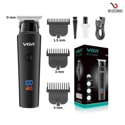 VGR V-937 Professional Rechargeable Electric Hair Trimmer With Metal Blade for men