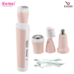 Kemei KM-3024 Multifunctional 4 in 1 Face, Eyebrow, Nose, & Lady Shaver for Women - Image 5