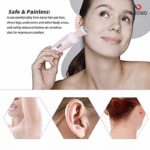 Kemei KM-3024 Multifunctional 4 in 1 Face, Eyebrow, Nose, & Lady Shaver for Women
