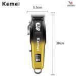 Kemei KM-709A Hair Clipper and Beard Trimmer for Men - Image 9