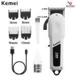 Kemei KM-807 Professional Hair Clipper and Beard Trimmer Salon Series for Men