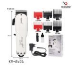Kemei Km-2601 Hair Trimmer for Men (White)