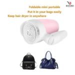 Kemey Km- 6831 Essential Drycare Foldable Hair Dryer For Women - Hair Dryer - Image 4