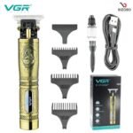 VGR V-091 Hair Clipper and Beard Trimmer with Digital Display for Men