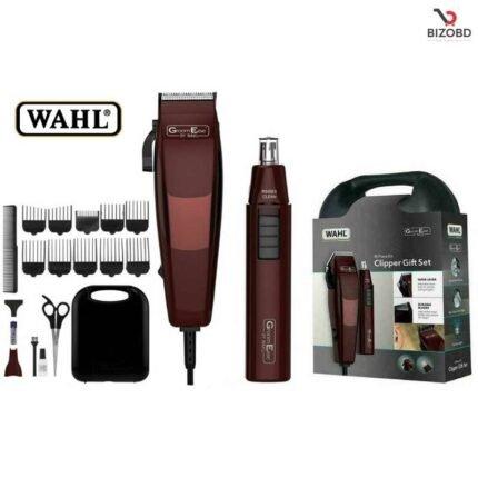 Wahl 79449-917 GroomEase 18 Piece Kit Hair Clipper Gift Set for Men