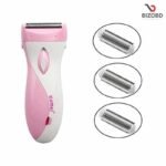 Kemei KM-3018 Waterproof Electric Lady Shaver Hair Women Bikini Underarm Body Lady Epilator Hair Removal Cordless Trimmer for Women - Image 5