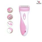 Kemei KM-3018 Waterproof Electric Lady Shaver Hair Women Bikini Underarm Body Lady Epilator Hair Removal Cordless Trimmer for Women - Image 3