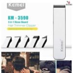 Kemei KM 3590 5 in 1 Rechargeable Professional Grooming Kit - Image 2