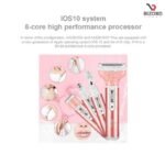 Kemei KM-6637 Multifunctional 4 in 1 Rechargeable woman body shaver Beard Eyebrow, Nose Trimmer set Female Electric shaver - Image 4