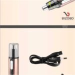 Nose Hair & Ear Trimmer KM-6629 Rechargeable 2 in 1 Trimmer - Image 5
