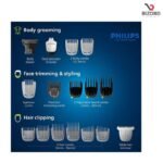 Philips MG9553/15 All-in-One Face, Hair & Body Grooming 20-in-1 Trimmer Set Series 9000 for Men - Image 6