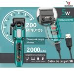 VGR V-600 Professional Hair Clipper and Beard Trimmer Salon Series for Men - Image 4