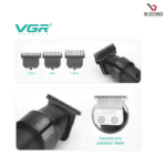 VGR V-987 Professional Beard and Moustache Trimmer for Men Black - Image 5