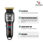 VGR V-971 Professional Corded and Cordless Rechargeable Hair Trimmer with digital display - Image 3