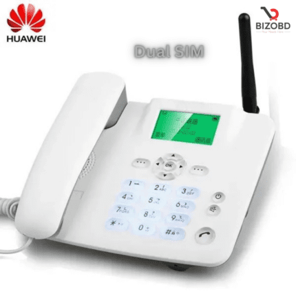Huawei F317 Dual Sim Supported Fixed Wireless Telephone with Dual SIM, Call Recording, SD Card, Sound, and AC/DC Power Support