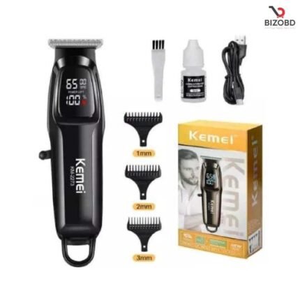 KEMEI KM-2273 Professional Men's Hair Cutting Machine Wireless Trimmer LED Display Home Haircut 1800mah Lithium Battery