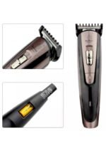 Kemei KM-9050 Rechargeable Hair And Beard Trimmer for men - Image 2