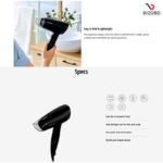 Panasonic EH-ND37 Compact Hair Dryer Fast Dry Series with Heat Damage Care for Women - Image 5