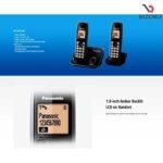 Panasonic KX-TG3712SX Digital Cordless Telephone - Image 9