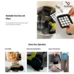 Panasonic MC-CL603 Canister Vacuum Cleaner Cyclone Bagless with HEPA Filter - Image 5