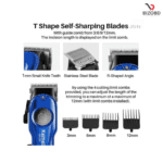 Kemei KM-234 Hair Clipper and Beard Trimmer for Men - Image 4