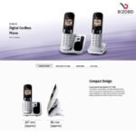 Panasonic KX-TGC212 Digital Cordless Telephone - Image 9