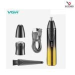 VGR V-619 Professional 2-in-1 Nose Trimmer and Shaver for Men and Women - Image 3