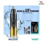 VGR V-619 Professional 2-in-1 Nose Trimmer and Shaver for Men and Women - Image 5