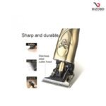 Shinon SH-2588 Electric Clipper Hair trimmer & shaver premium quality with gold color Aluminum metal built - Image 6