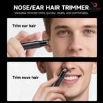 ENCHEN EN006 Mini Electric Nose Hair Trimmer Portable Nose Hair Shaver 360 Rotating CutDurable Dual-Edges Blades Cutting Razor