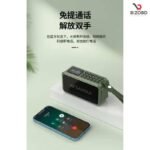 SANSUI F62 Portable Stereo Bass Bluetooth Speaker Vintage Bluetooth Speaker Mini Radio Walkman Music Player Supports TWS/FM/AUX - Image 3