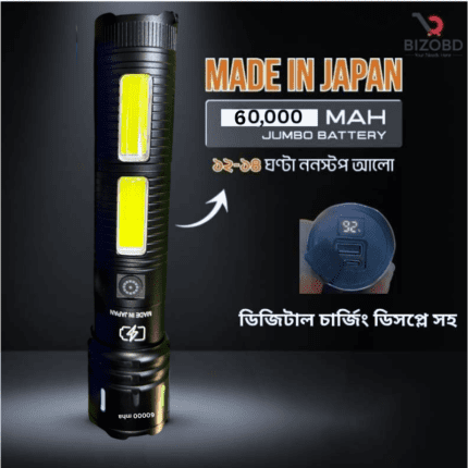 60,000 mAh Thunder Light Pro Laser Cannon X03 Black
