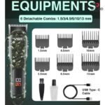 VGR V-665 Professional Hair Clipper, Salon Trimmer for men - Image 2