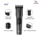 HTC AT-519 Rechargeable Hair and Beard Trimmer for Men - Image 3