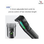 HTC AT-519 Rechargeable Hair and Beard Trimmer for Men - Image 5