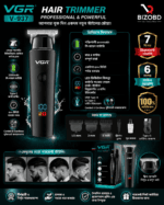 VGR V-937 Hair Trimmer Bangladesh – Professional & Powerful Rechargeable Trimmer