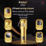Kemei KM-511 Trimmer – Compact Grooming Tool for Men - Image 2