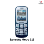 Samsung Metro 313 White, Blue - Image 2